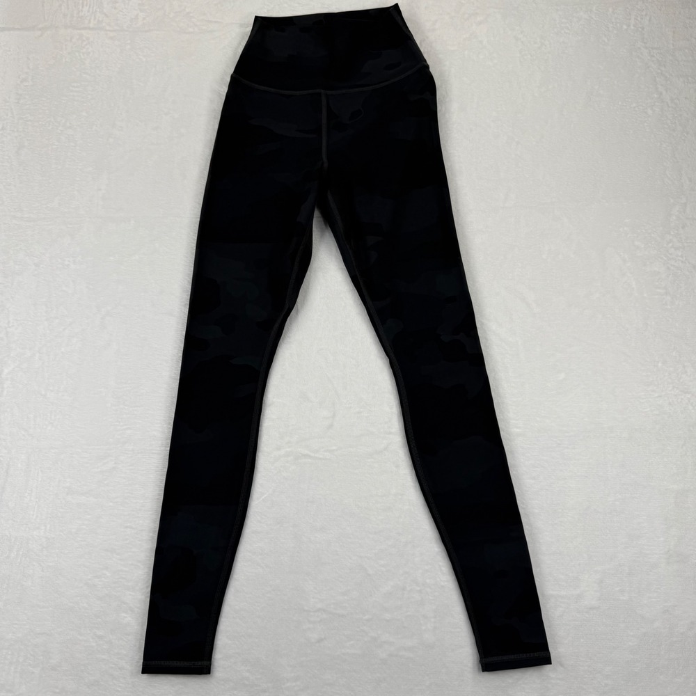 Alo Yoga‎ High Waist Camo Leggings Black XS Made in Portugal